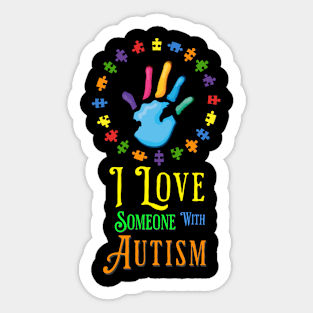 I love someone with Down Syndrome Sticker